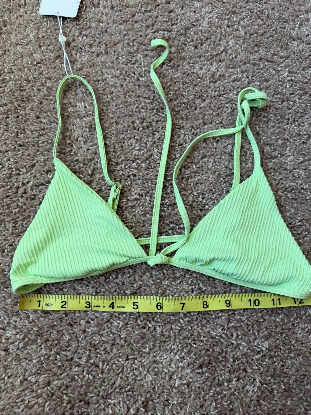 NEW Monday Swimwear Triangle Swim Bra
